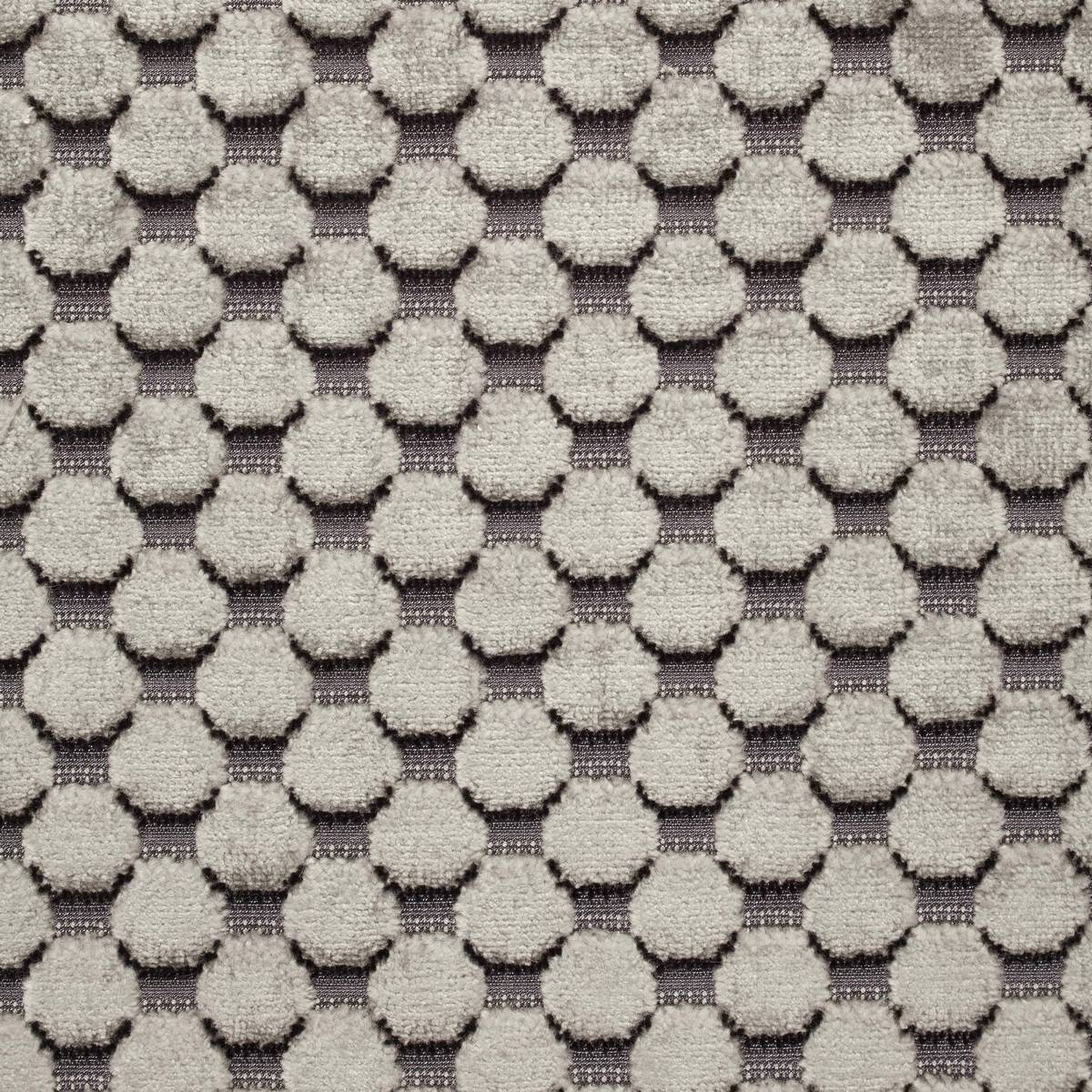 Tespi Spot Pewter/Silver Fabric by Zoffany