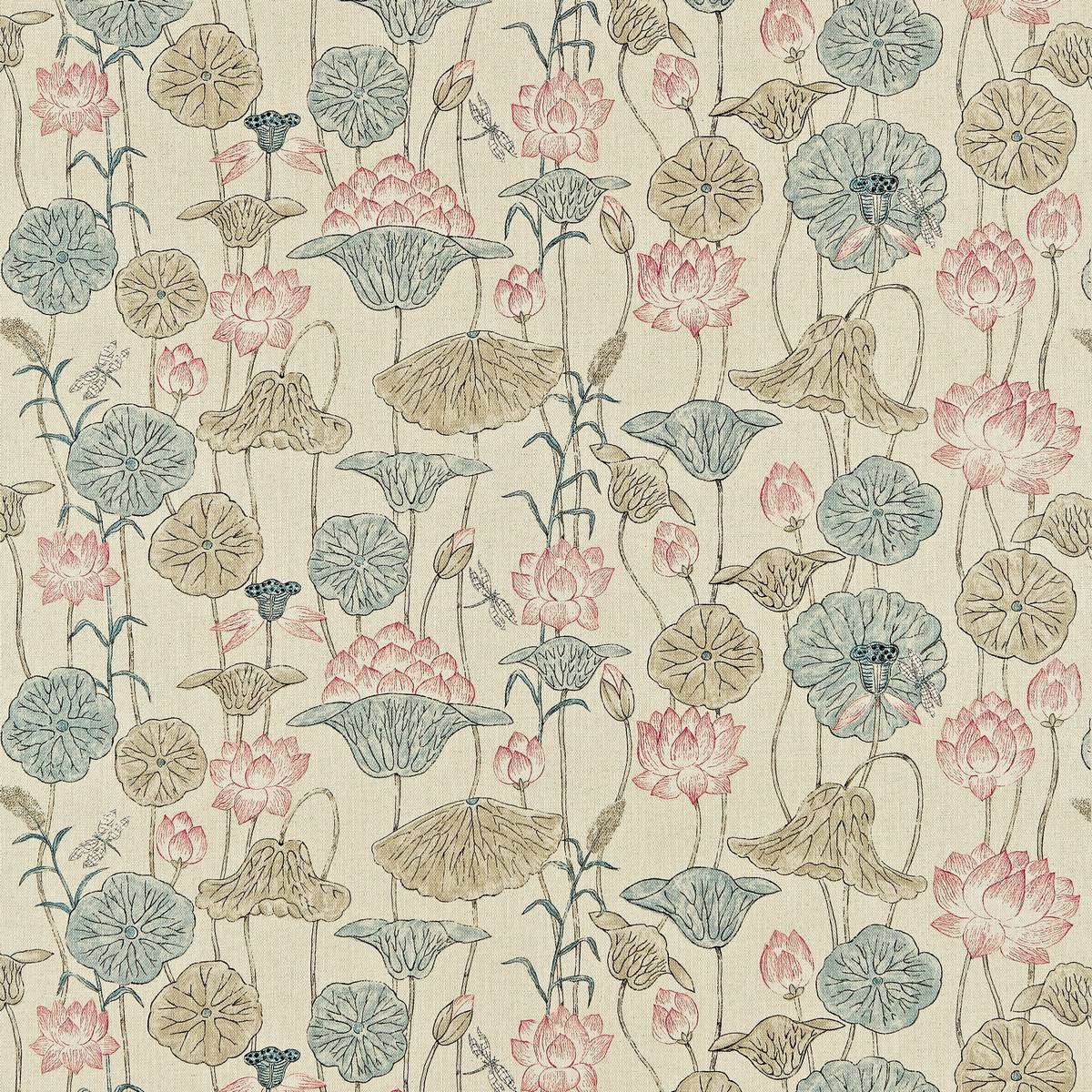 Lotus Flower Indienne Fabric by Zoffany