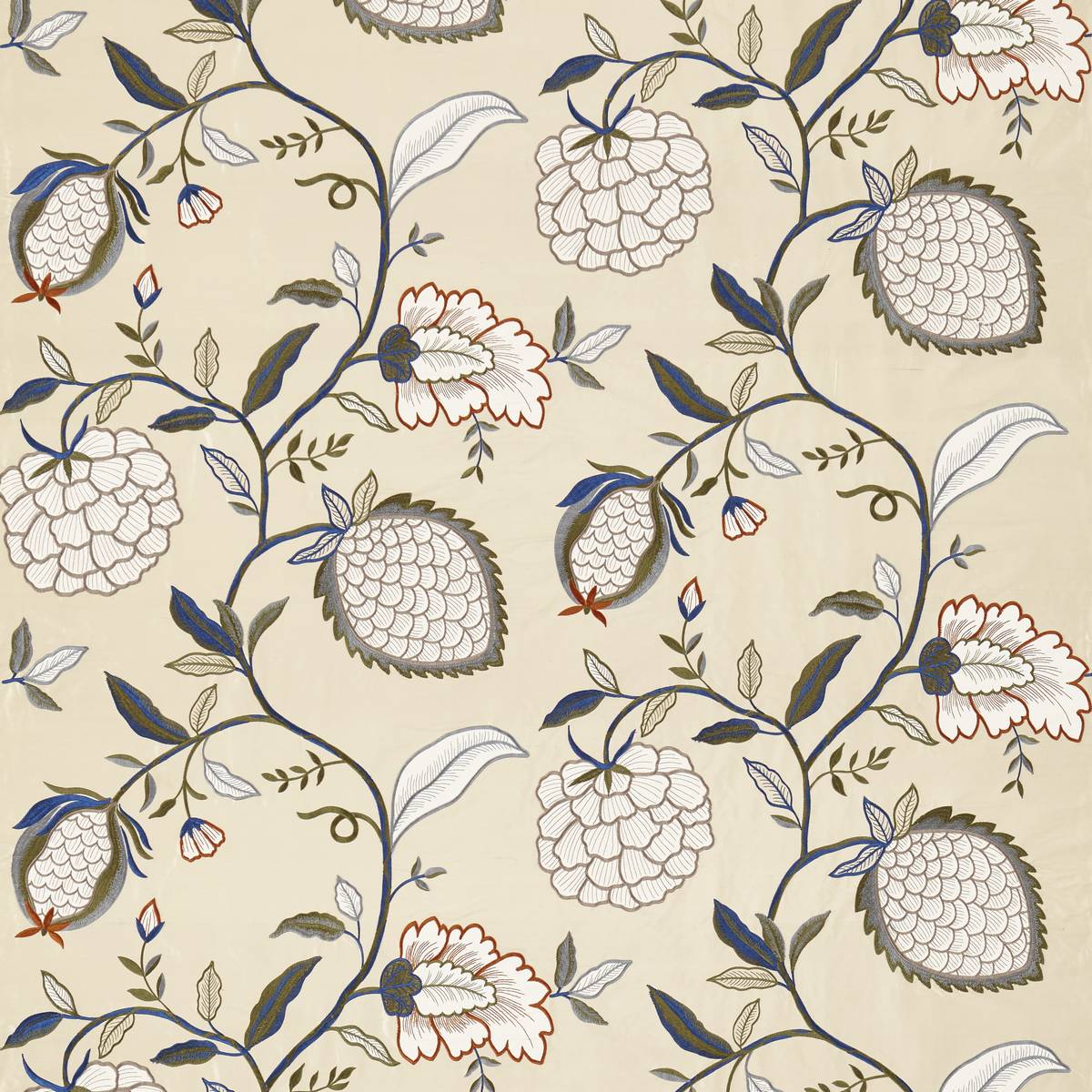 Pomegranate Tree Indienne Fabric by Zoffany