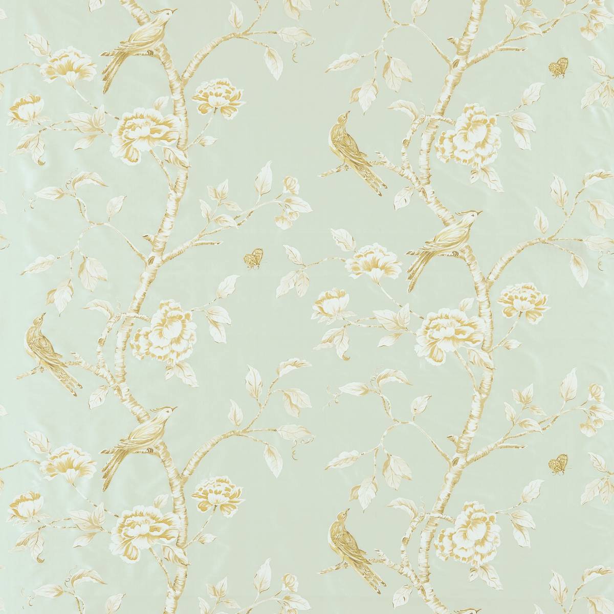 Woodville Silk Ice Floes Fabric by Zoffany