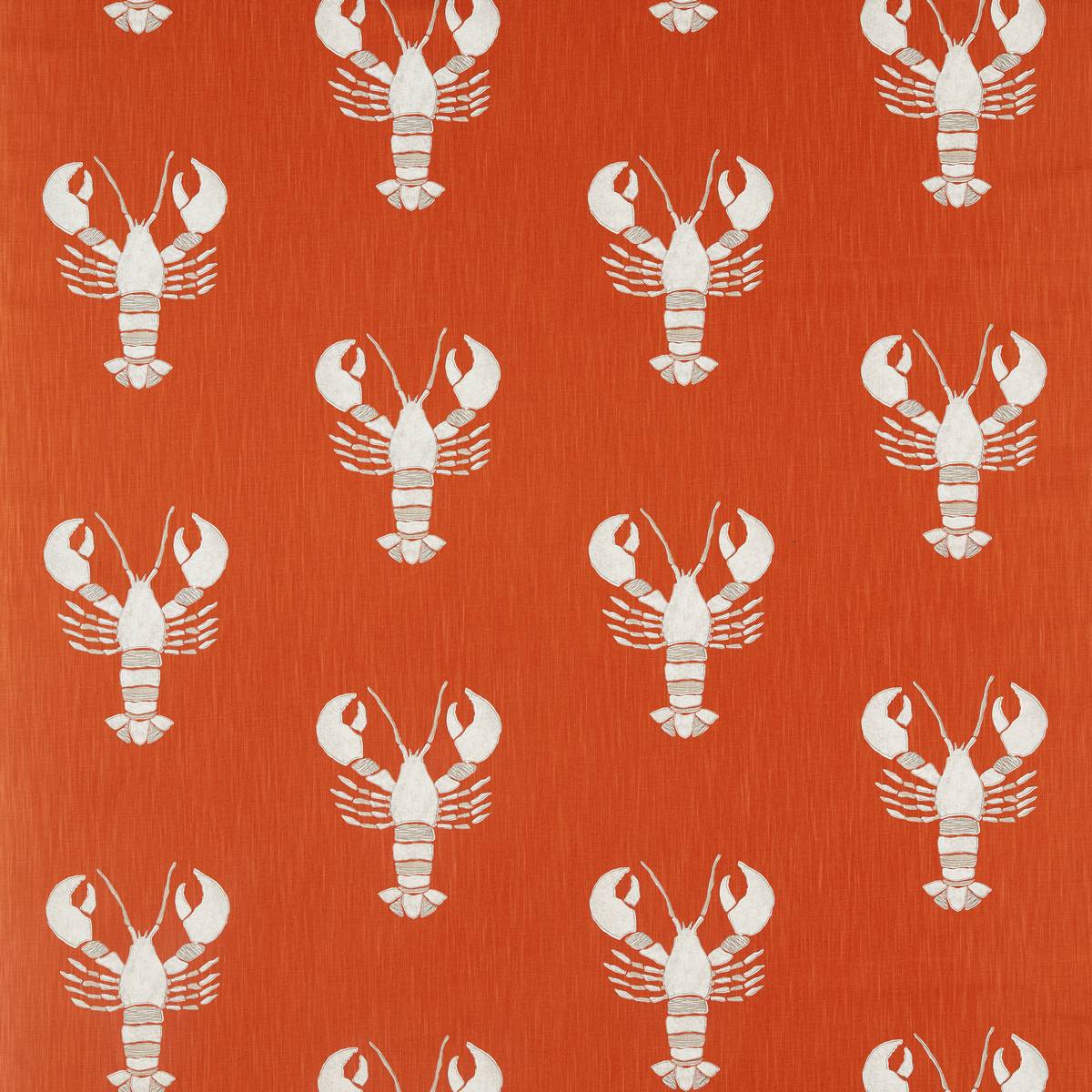 Cromer Rust Fabric by Sanderson
