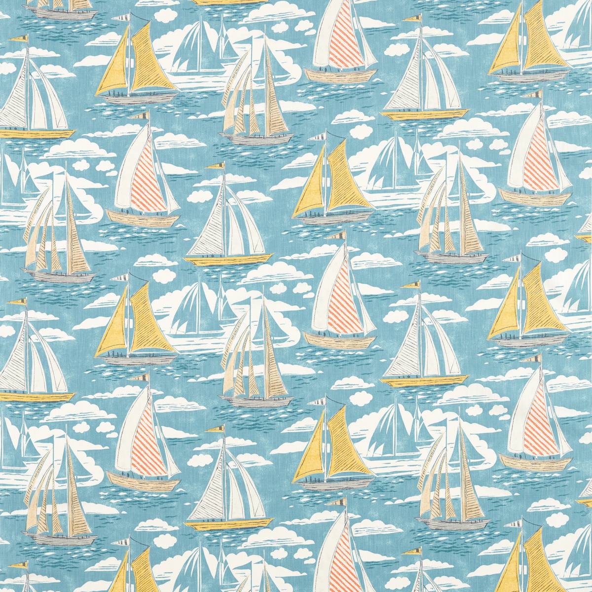 Sailor Pacific Fabric by Sanderson