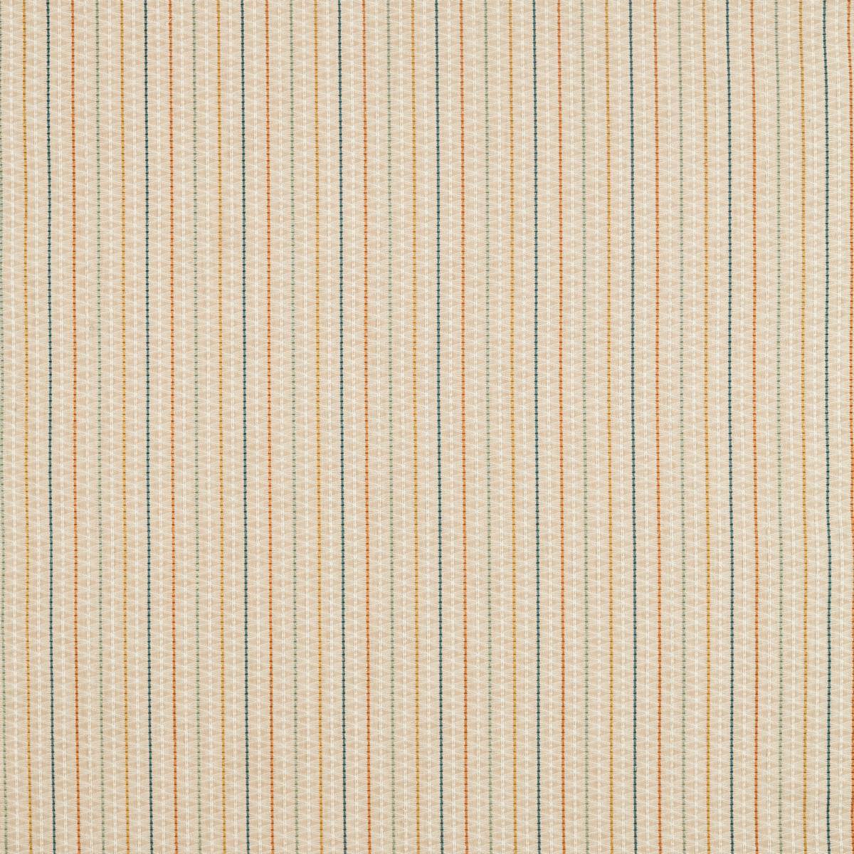 Skipper Pacific/Rust Fabric by Sanderson