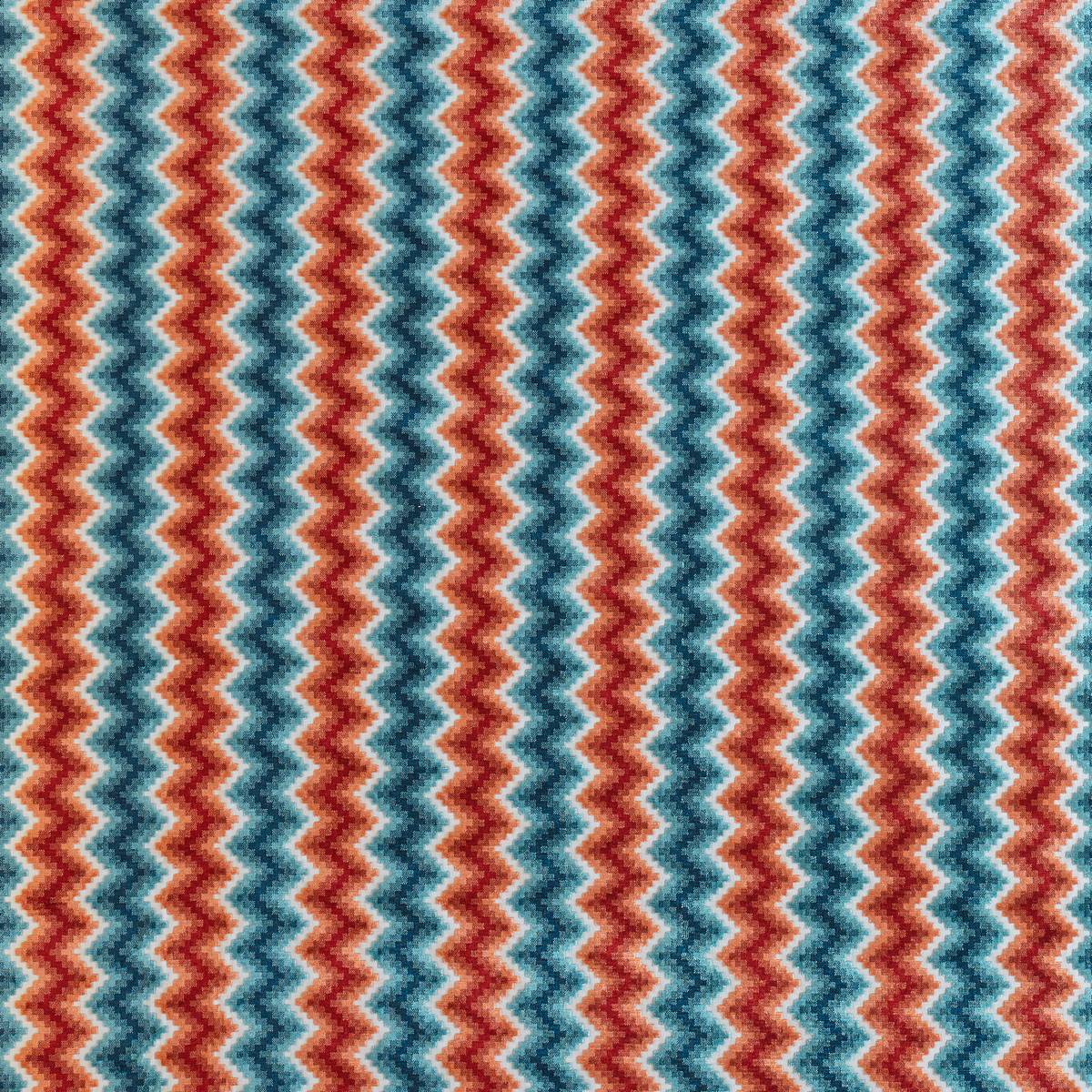 Maseki Marine/Russet Fabric by Harlequin