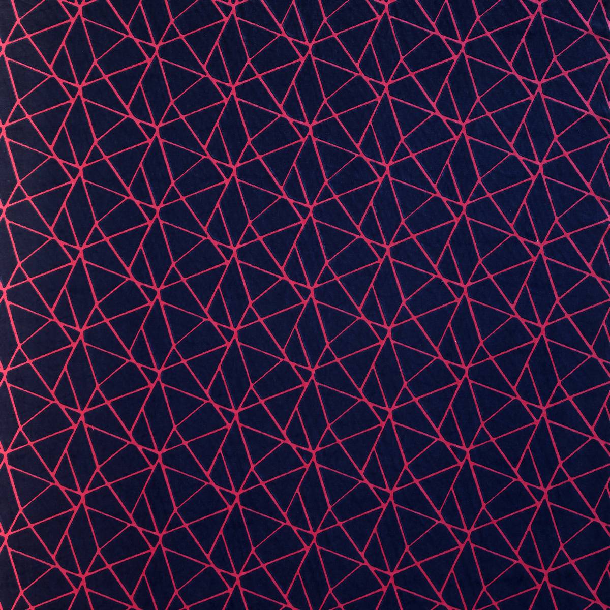 Zola Neptune/Cerise Fabric by Harlequin