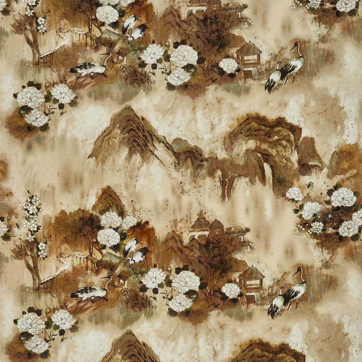 Dynasty Desert Sand Fabric by Prestigious Textiles