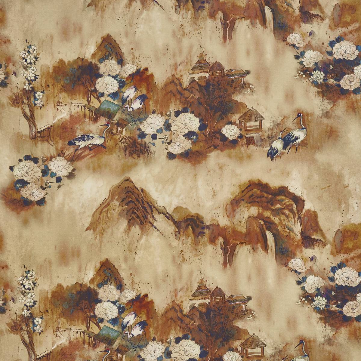 Mei Jing Clay Pot Fabric by Prestigious Textiles