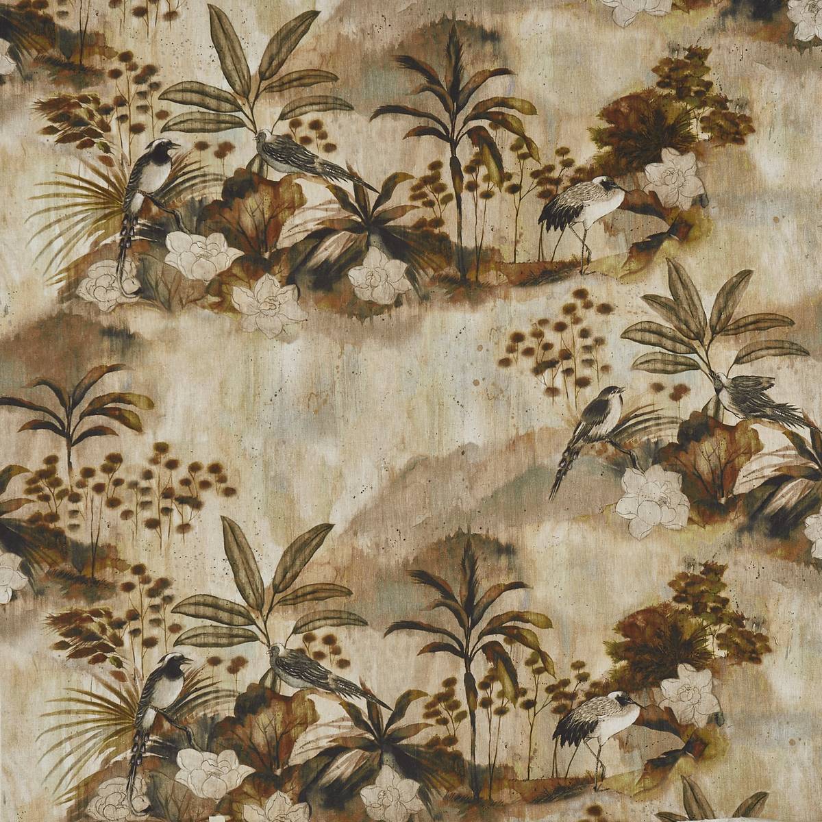 Summer Palace Desert Sand Fabric by Prestigious Textiles