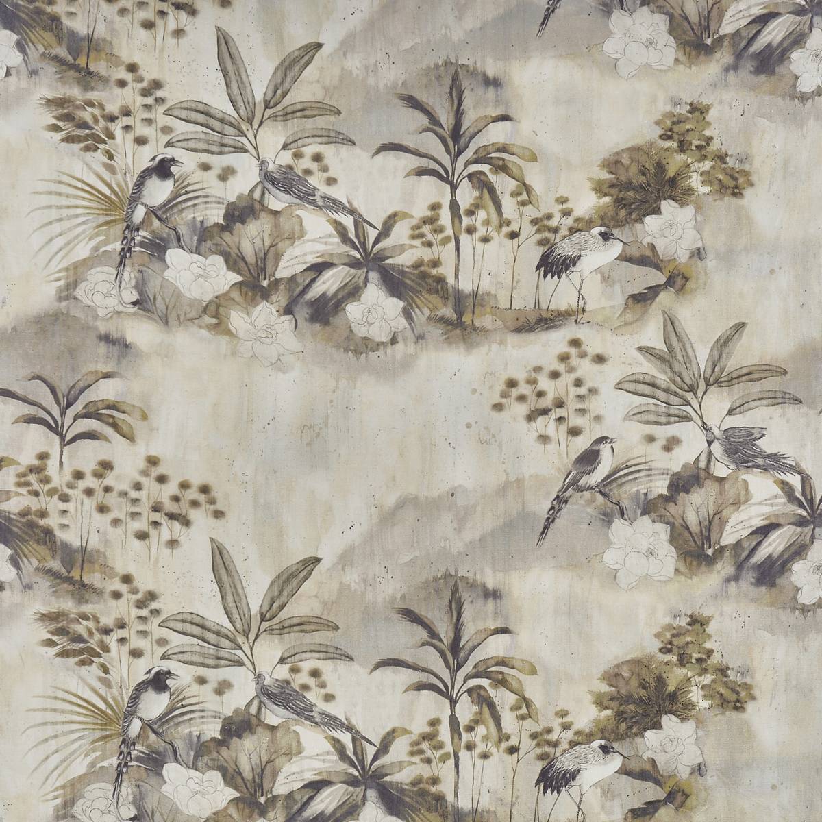 Summer Palace Washed Linen Fabric by Prestigious Textiles