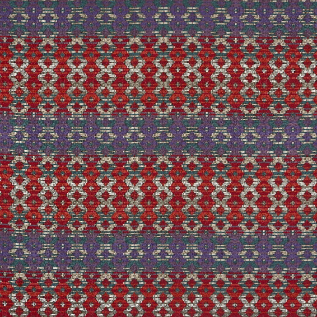Zebedee Loganberry Fabric by Prestigious Textiles