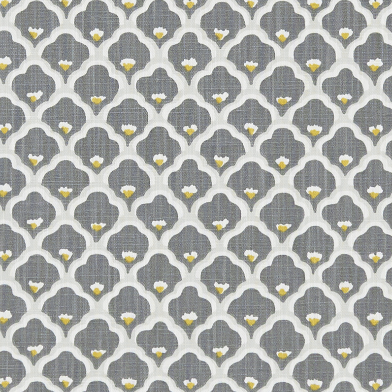 Sensu Charcoal Fabric by Clarke & Clarke