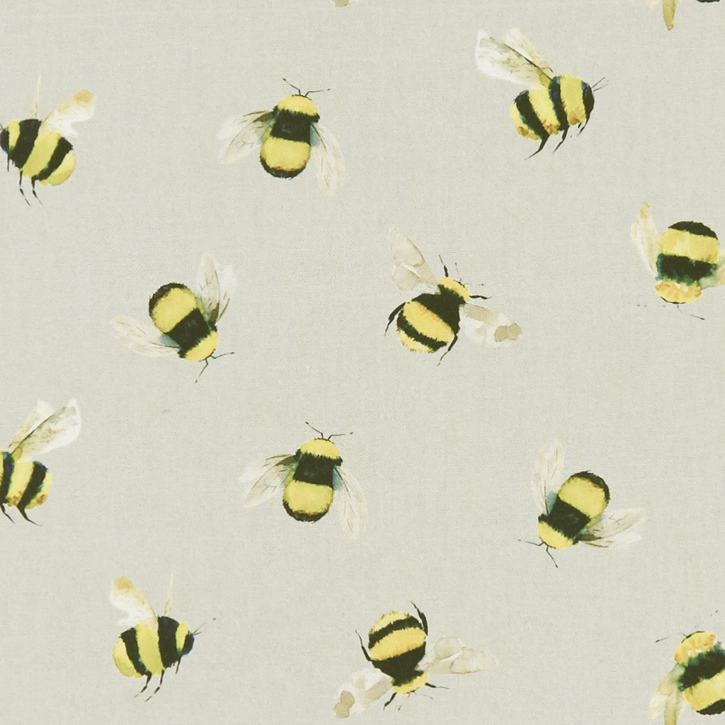 Bees Taupe Fabric by Studio G