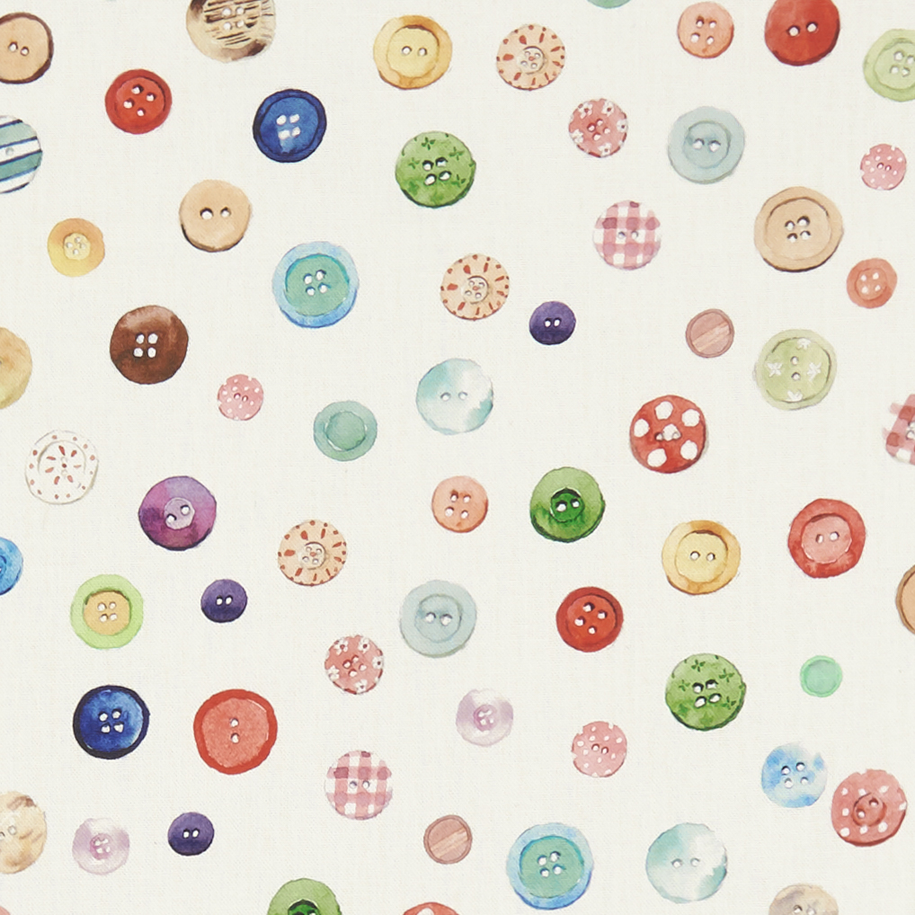 Button Box Cream Fabric by Studio G
