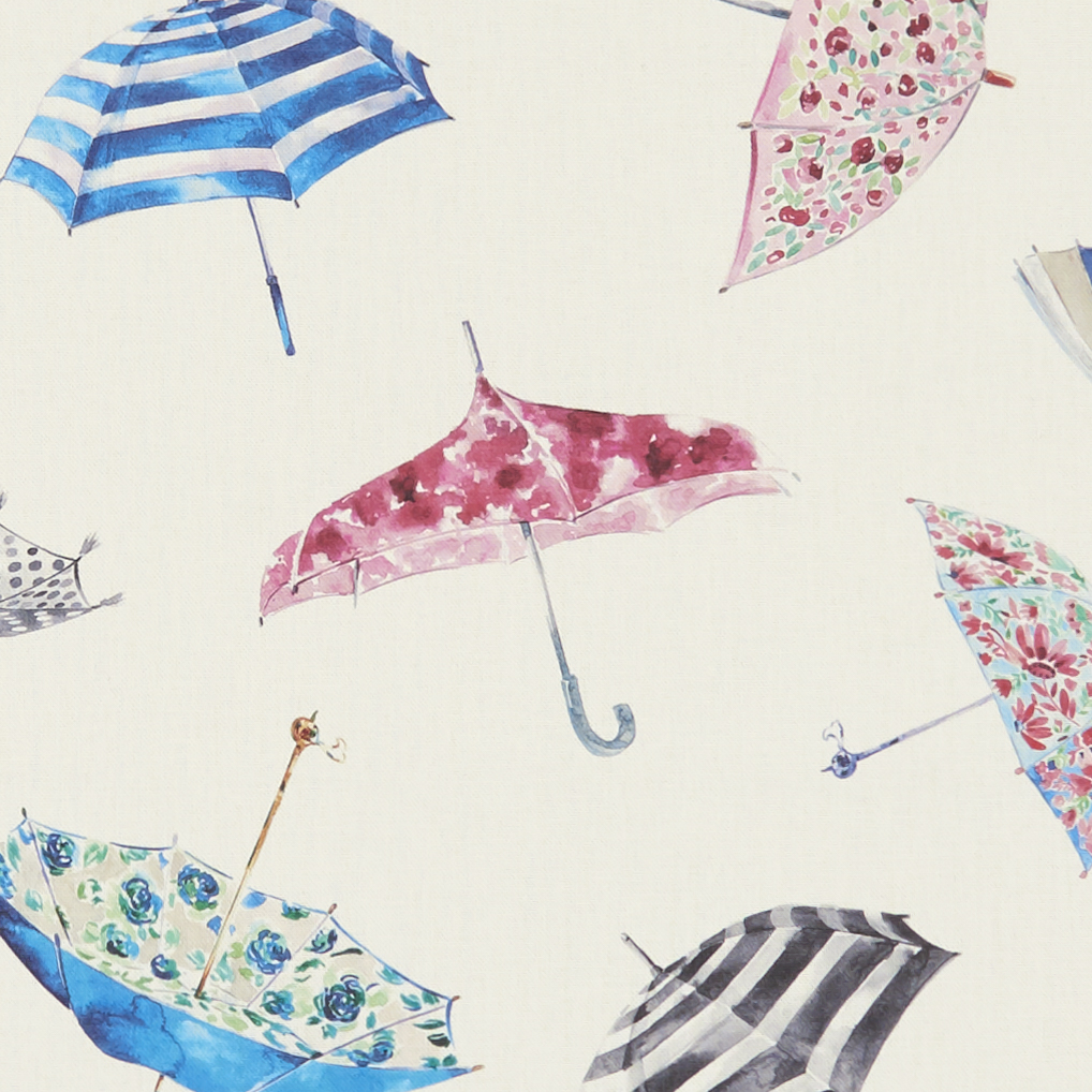 Umbrellas Cream Fabric by Studio G