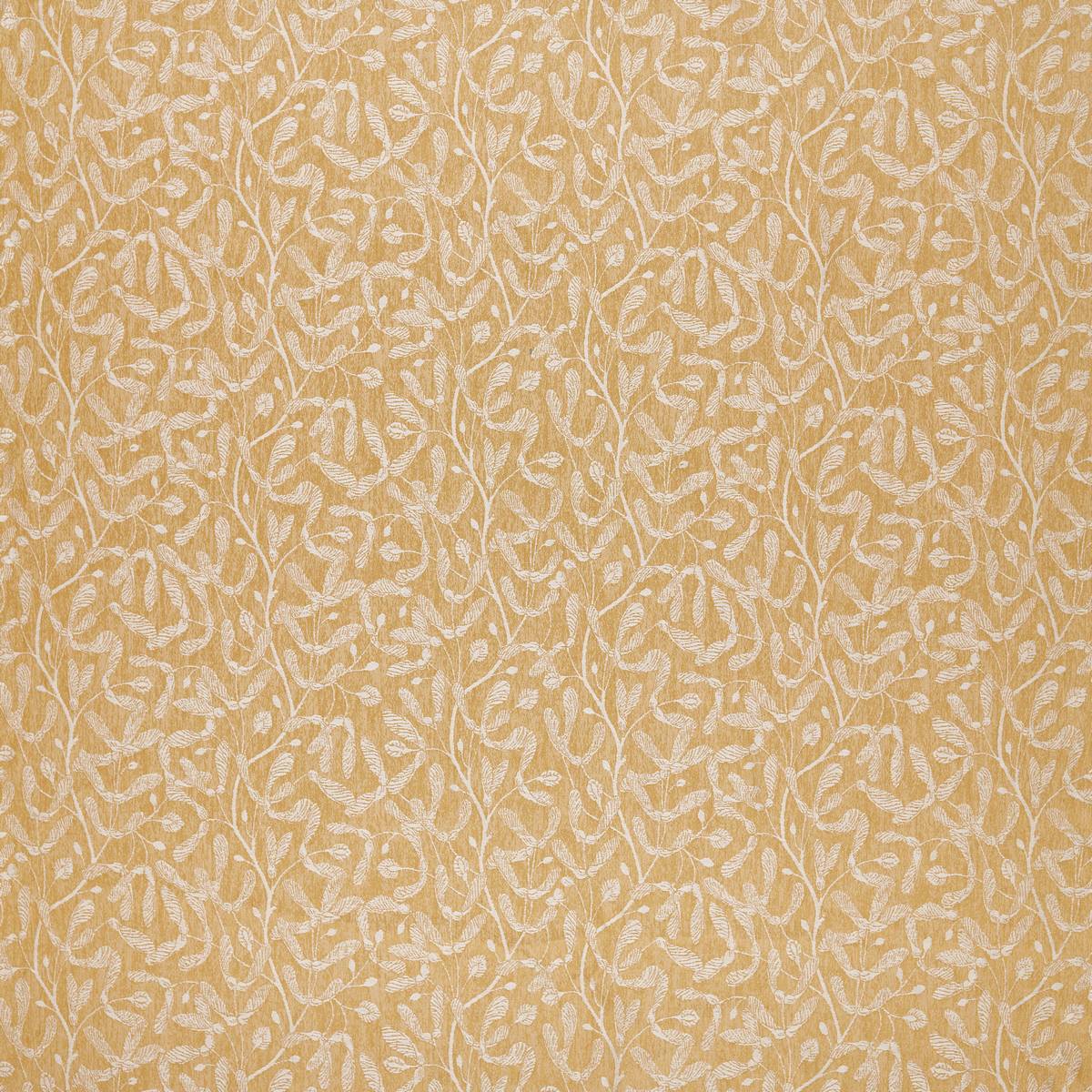 Trailing Sycamore Weave Ochre Fabric by Sanderson