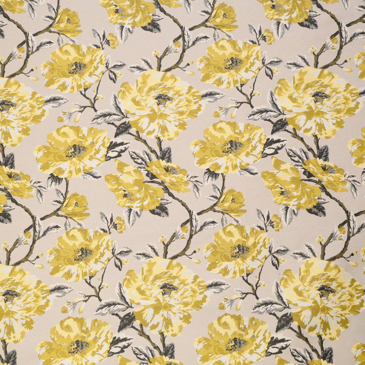 Gervald Sunflower Fabric by Ashley Wilde