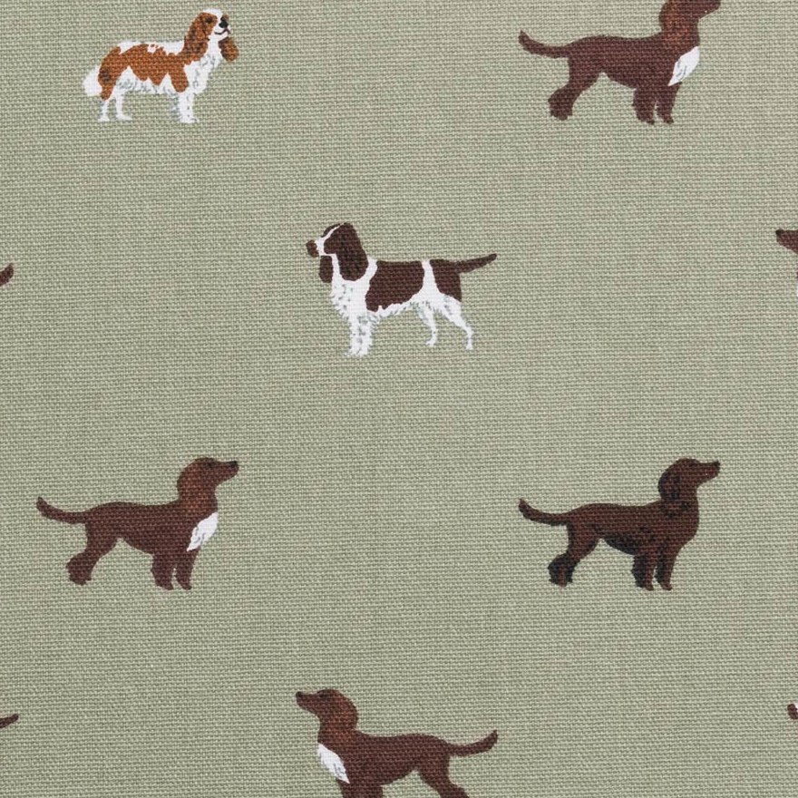 Spaniels Fabric by Sophie Allport