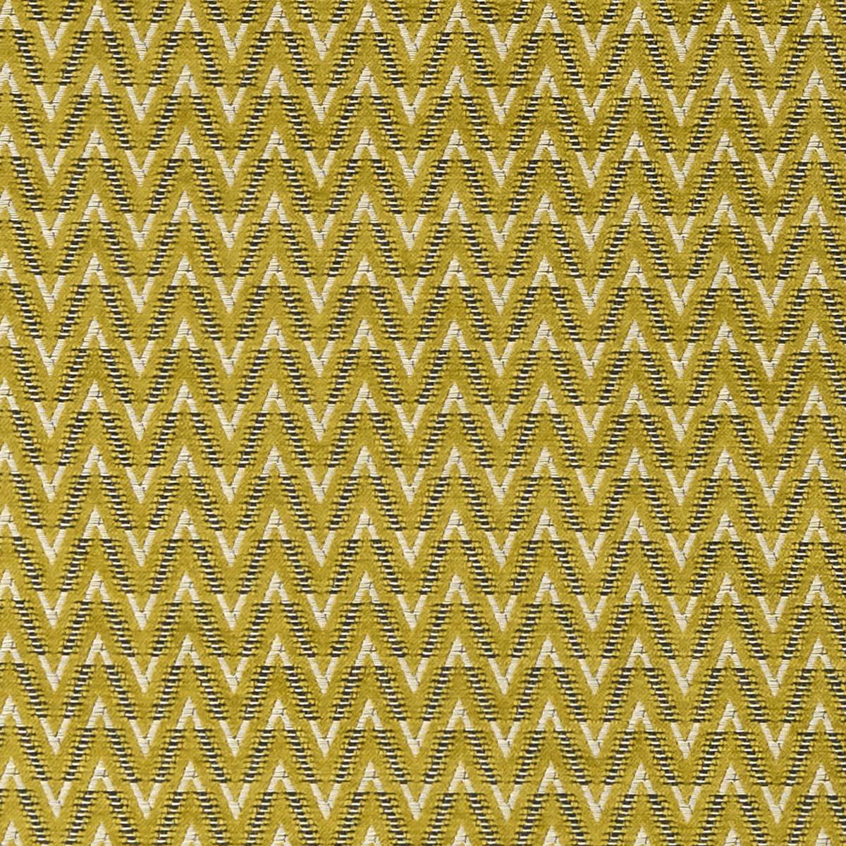 Zion Chartreuse Fabric by Clarke & Clarke