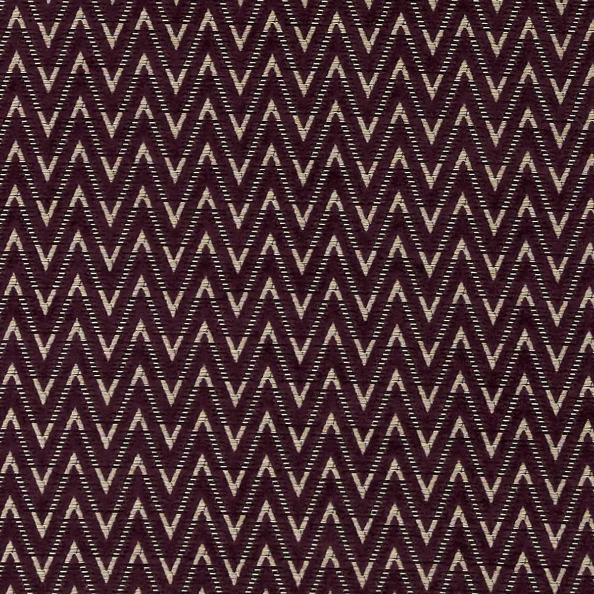 Zion Damson Fabric by Clarke & Clarke
