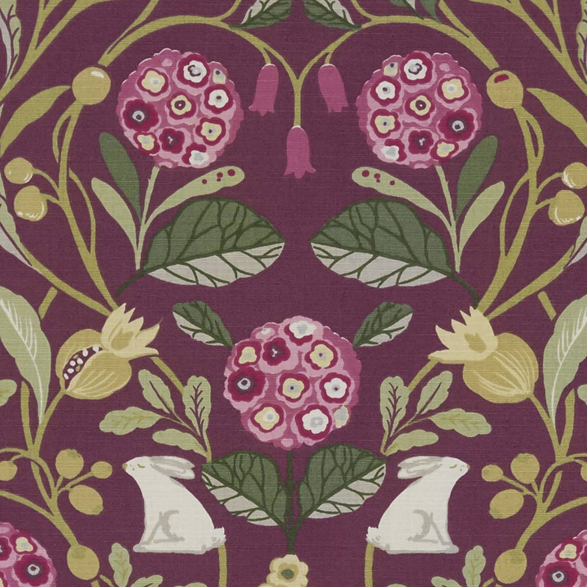 Forester Plum Fabric by Studio G