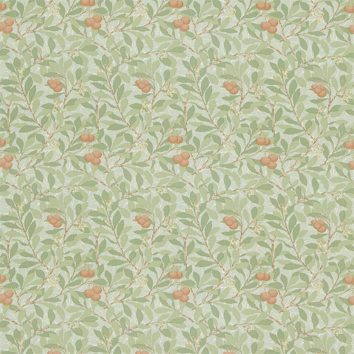 Arbutus Green Fabric by William Morris & Co.