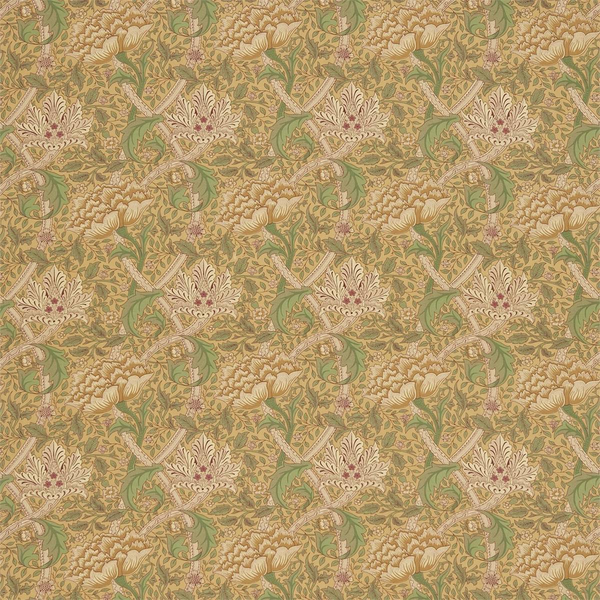 Windrush Gold/Thyme Fabric by William Morris & Co.