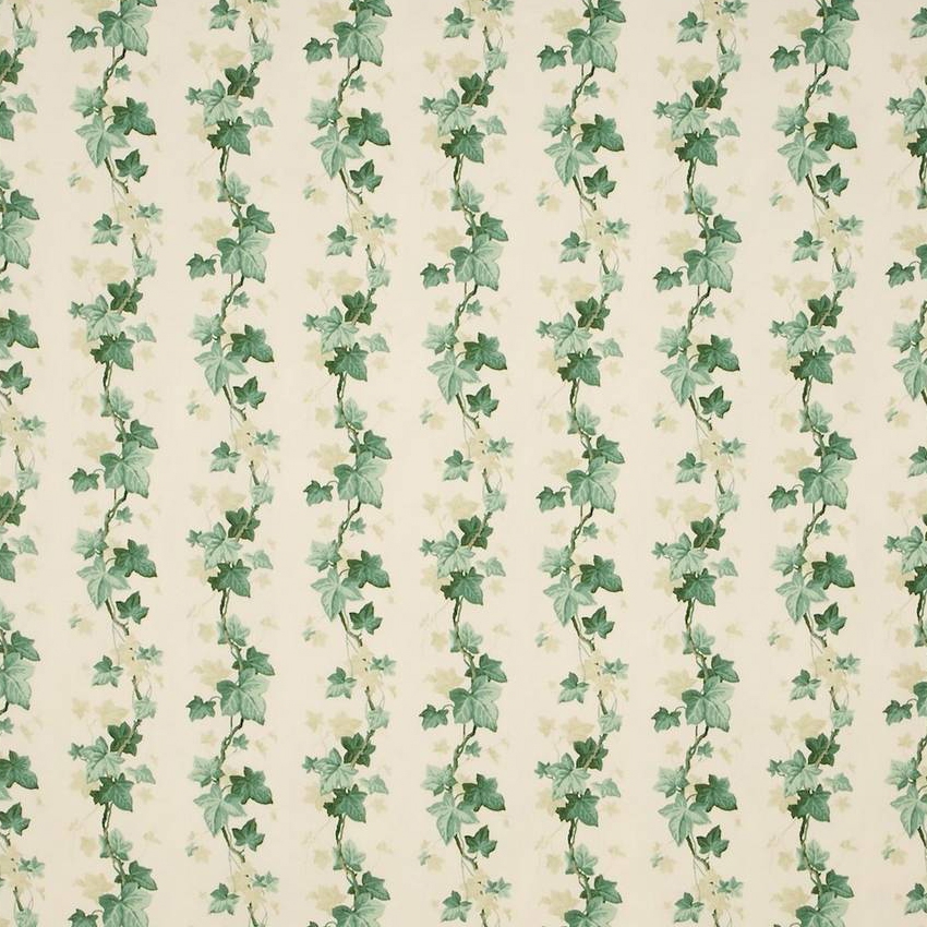 Bowery Green Fabric by Sanderson
