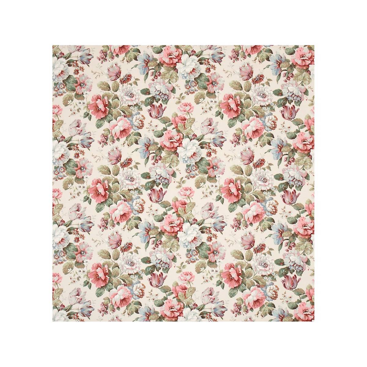Panular Chalk/Baby Pink Fabric by Sanderson
