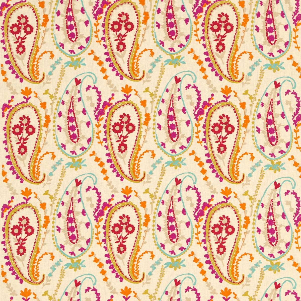 Jamila Brights/Multi Fabric by Sanderson
