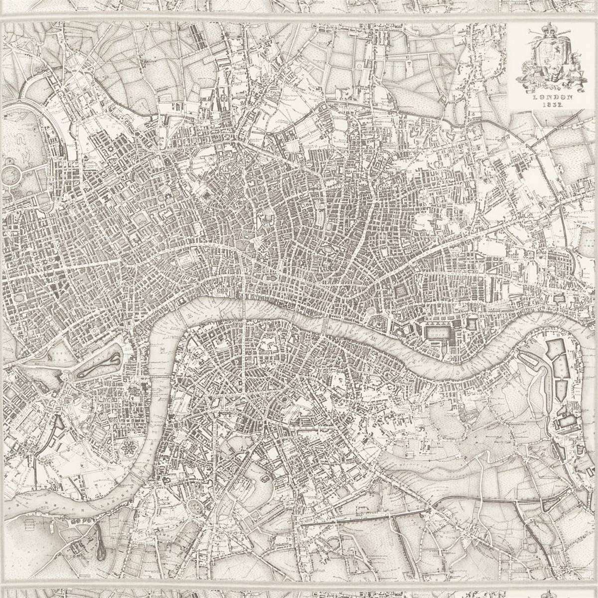 London 1832 Silver Fabric by Zoffany