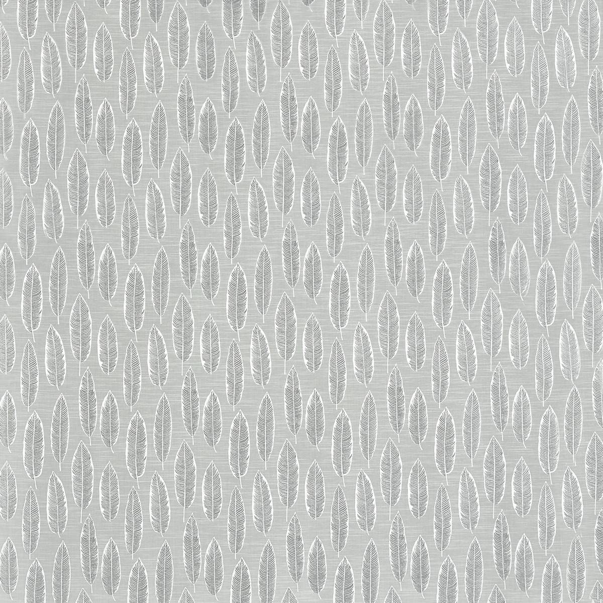 Quill Silver Fabric by Prestigious Textiles