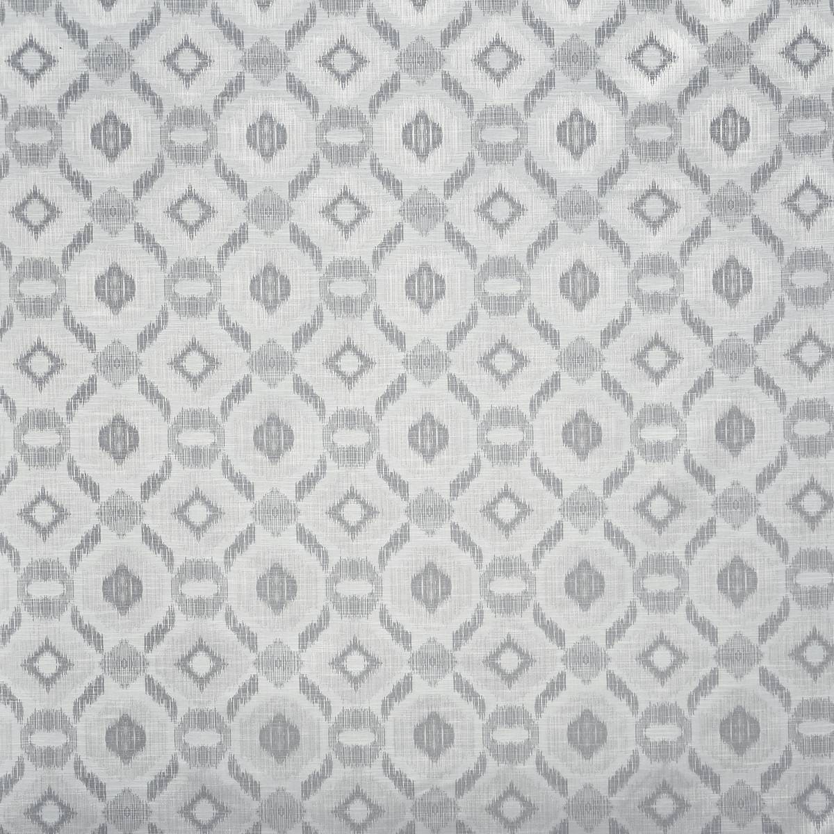 Teepee Silver Fabric by Prestigious Textiles