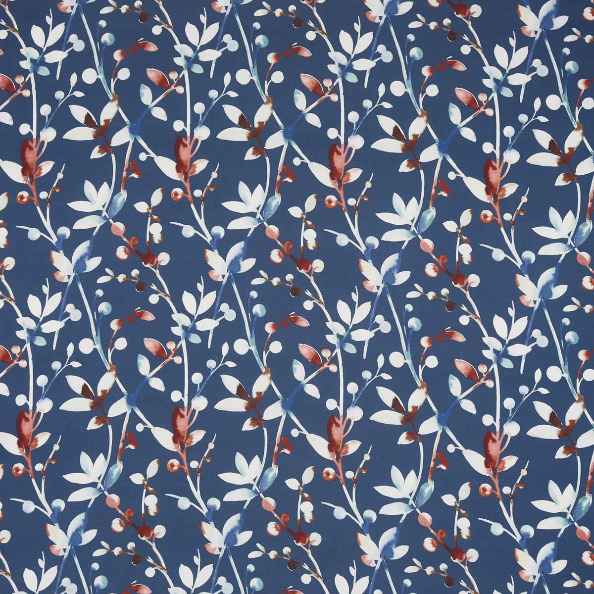 Trebah Sapphire Fabric by Prestigious Textiles