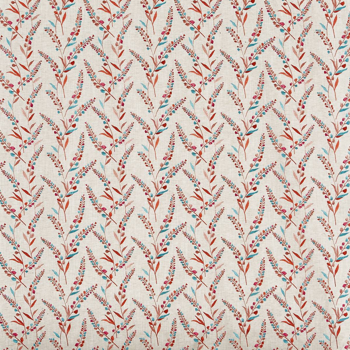 Wisley Tigerlilly Fabric by Prestigious Textiles