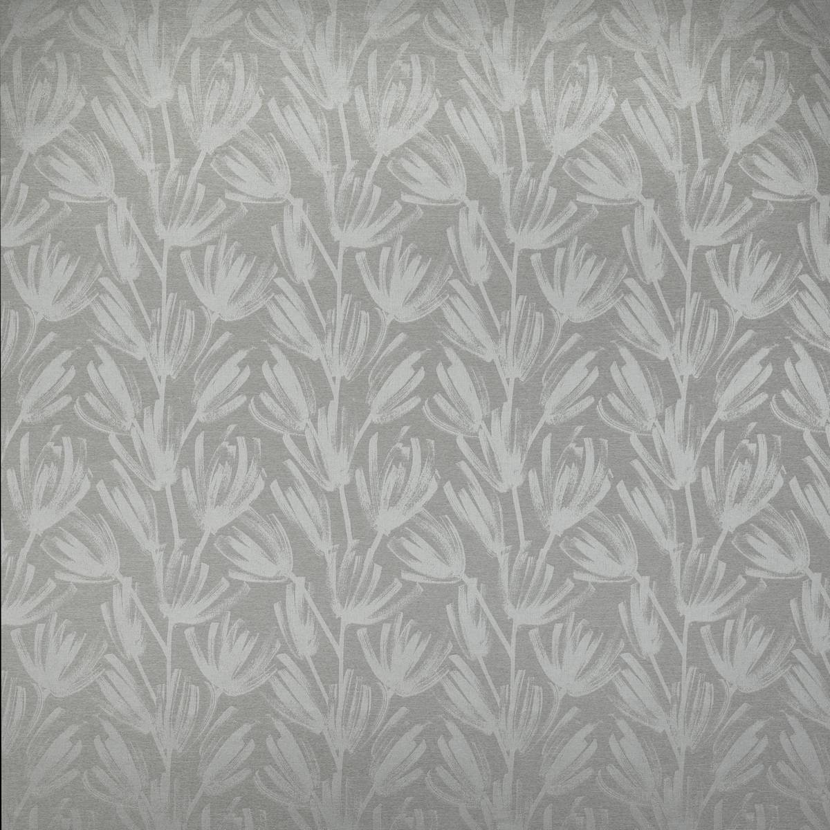 Wilder Silver Fabric by Ashley Wilde