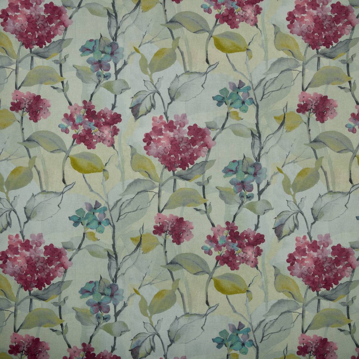 Carron Mulberry Fabric by Ashley Wilde