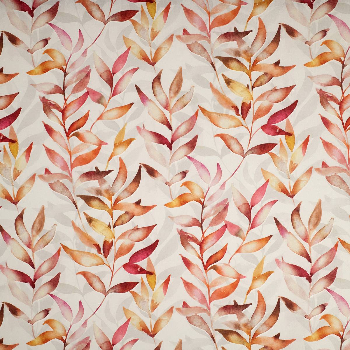 Cranmore Coral Fabric by Ashley Wilde