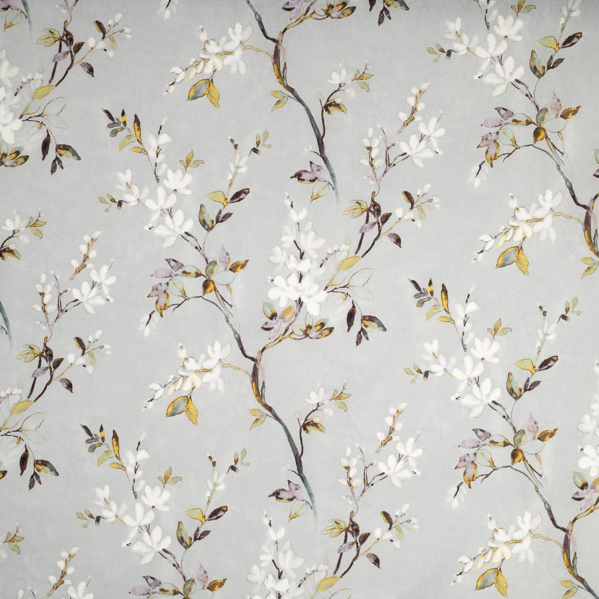 Florence Heather Fabric by Ashley Wilde