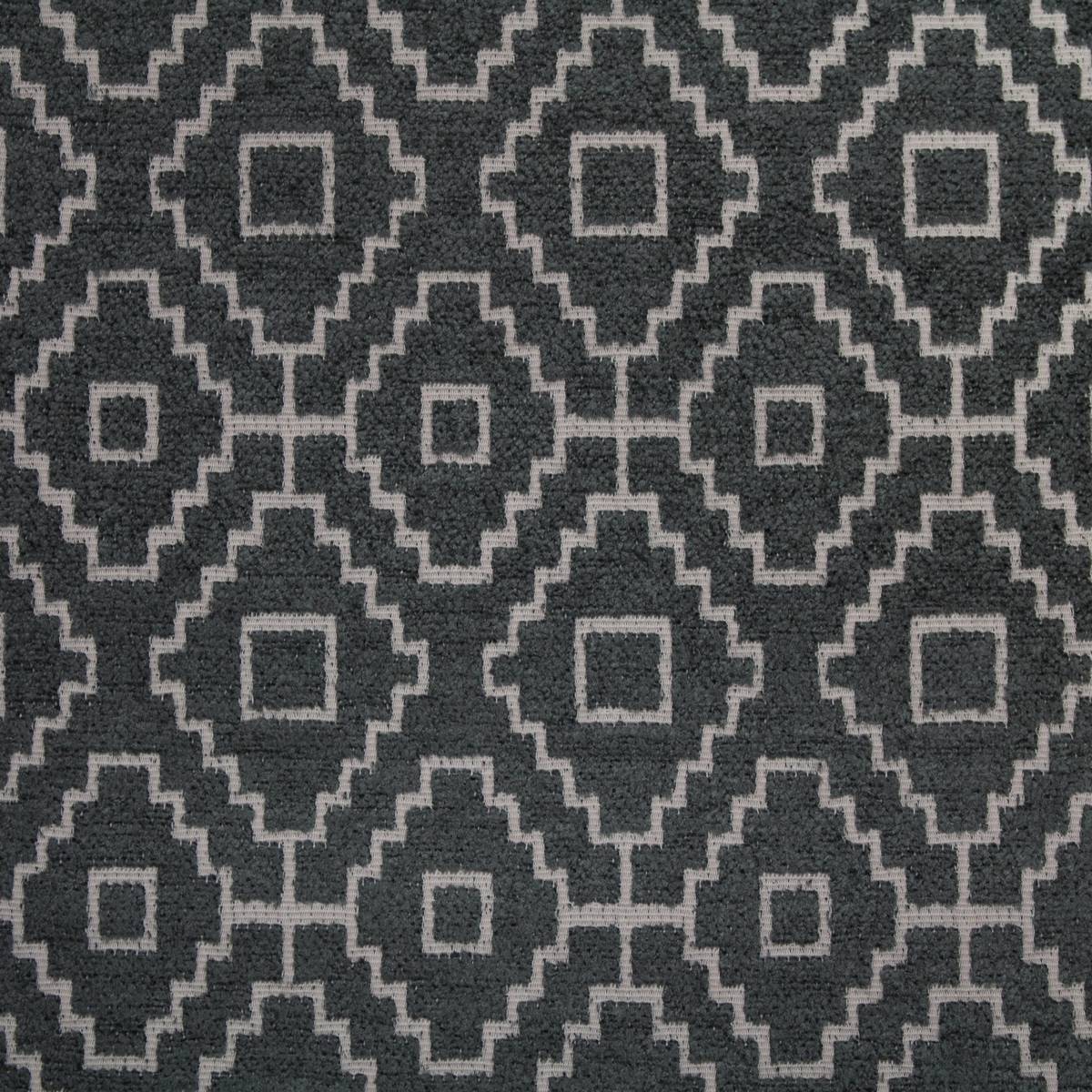 Kenza Slate Fabric by Ashley Wilde