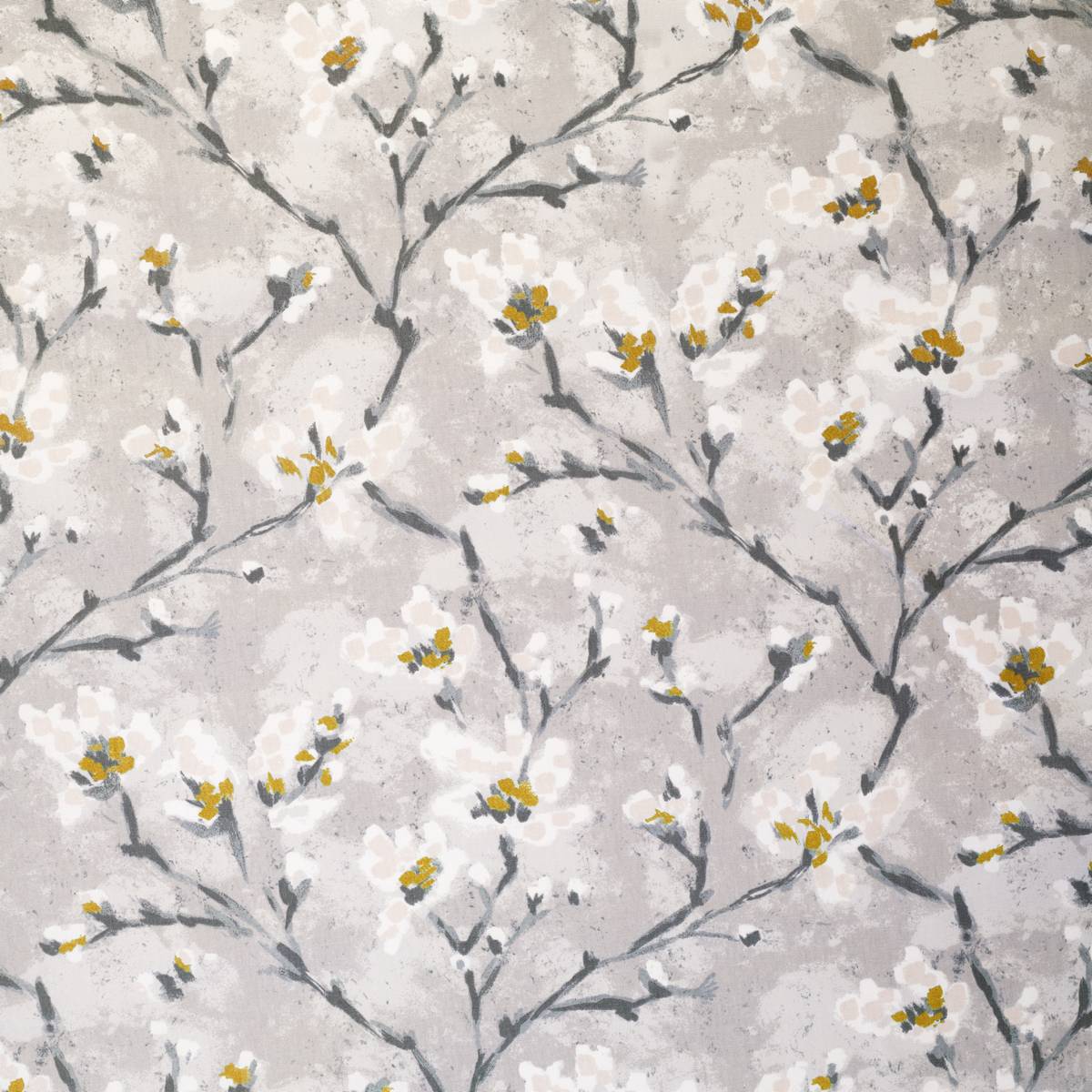 Mayfield Ochre Fabric by Ashley Wilde