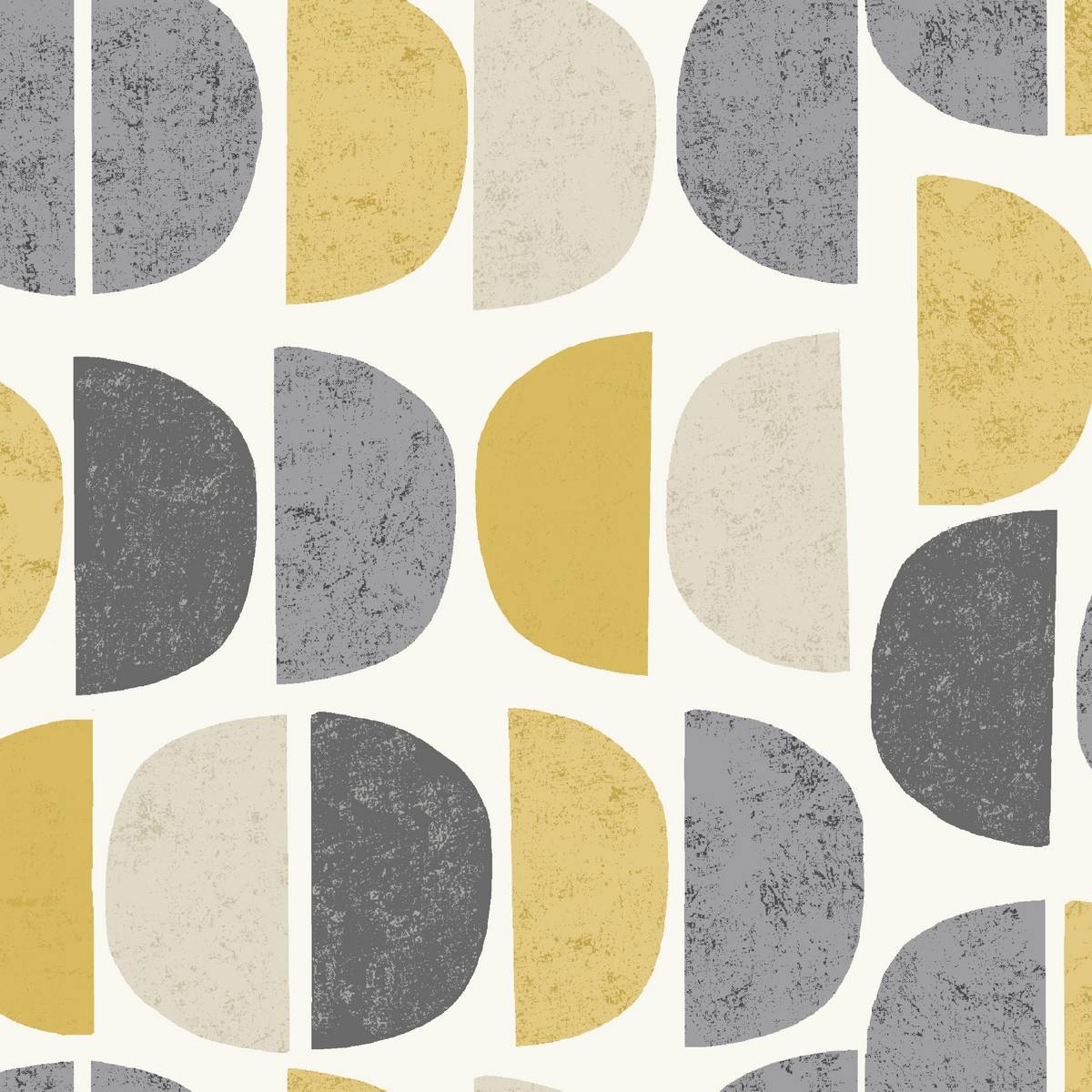 Luna Ochre Fabric by Fryetts