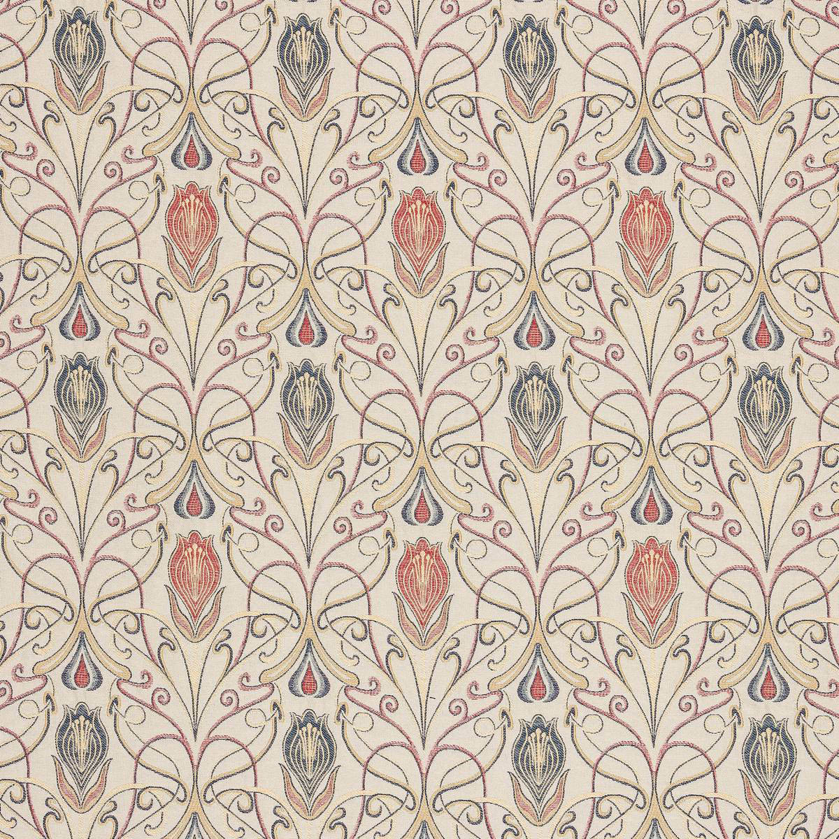 Verona Rosso Fabric by Porter & Stone