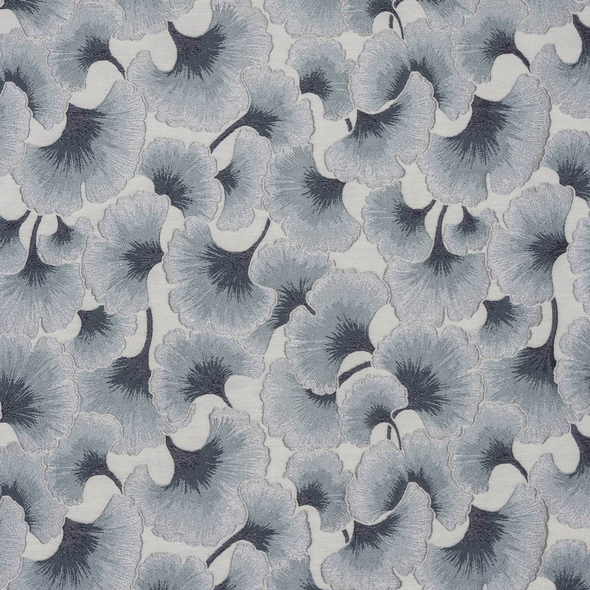 Gingko Ocean Fabric by Porter & Stone