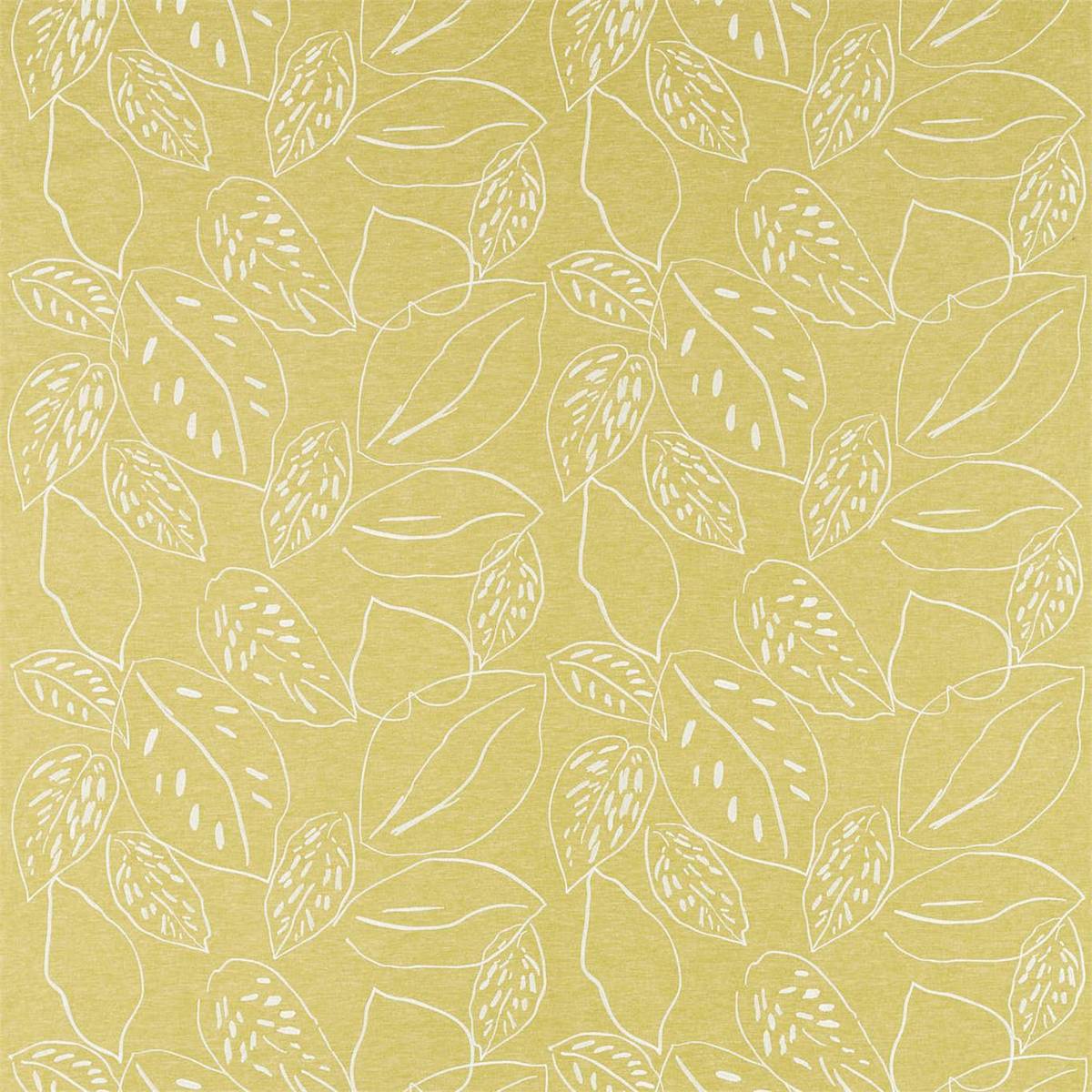 Orto Lime Fabric by Scion