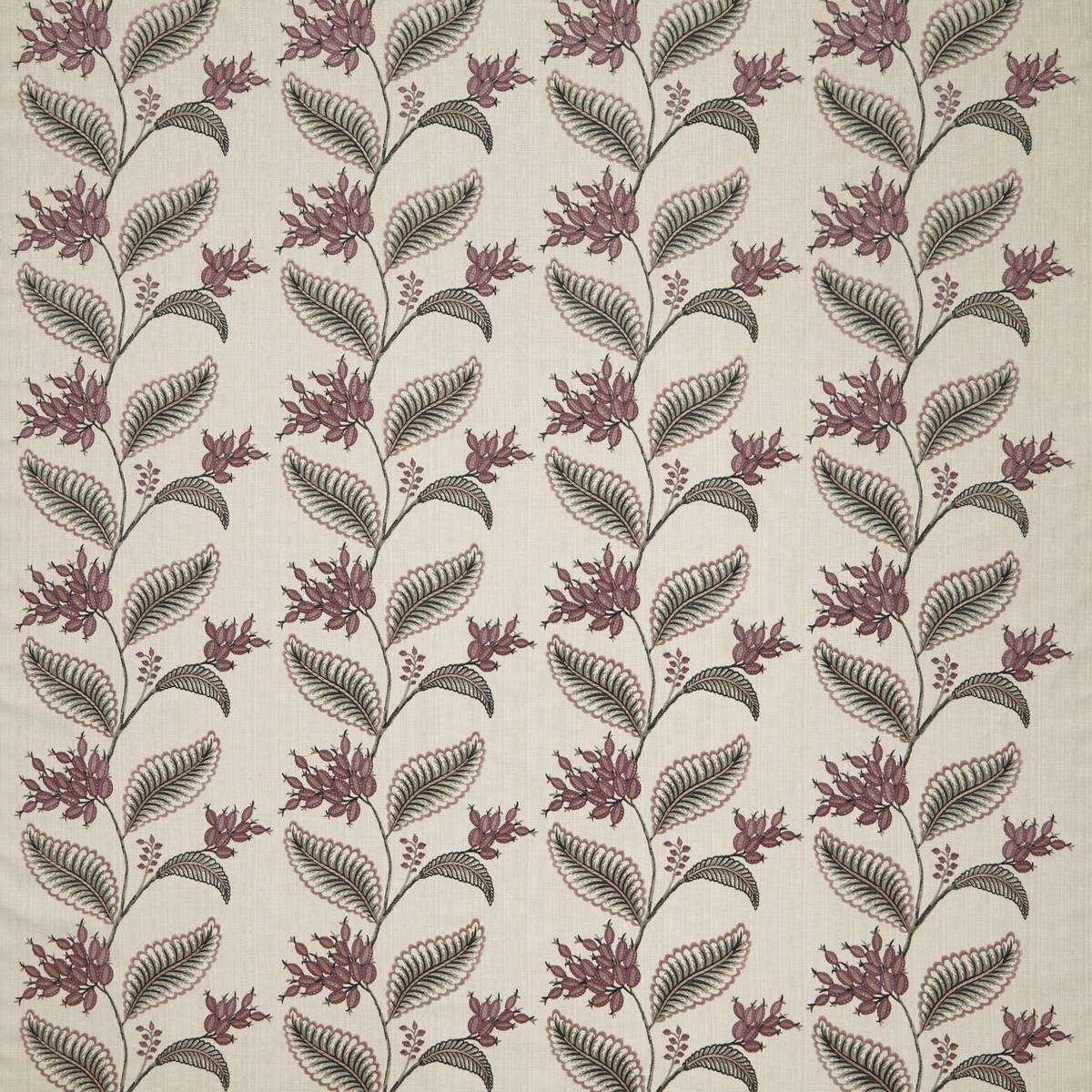 Berry Vine Thistle Fabric by iLiv