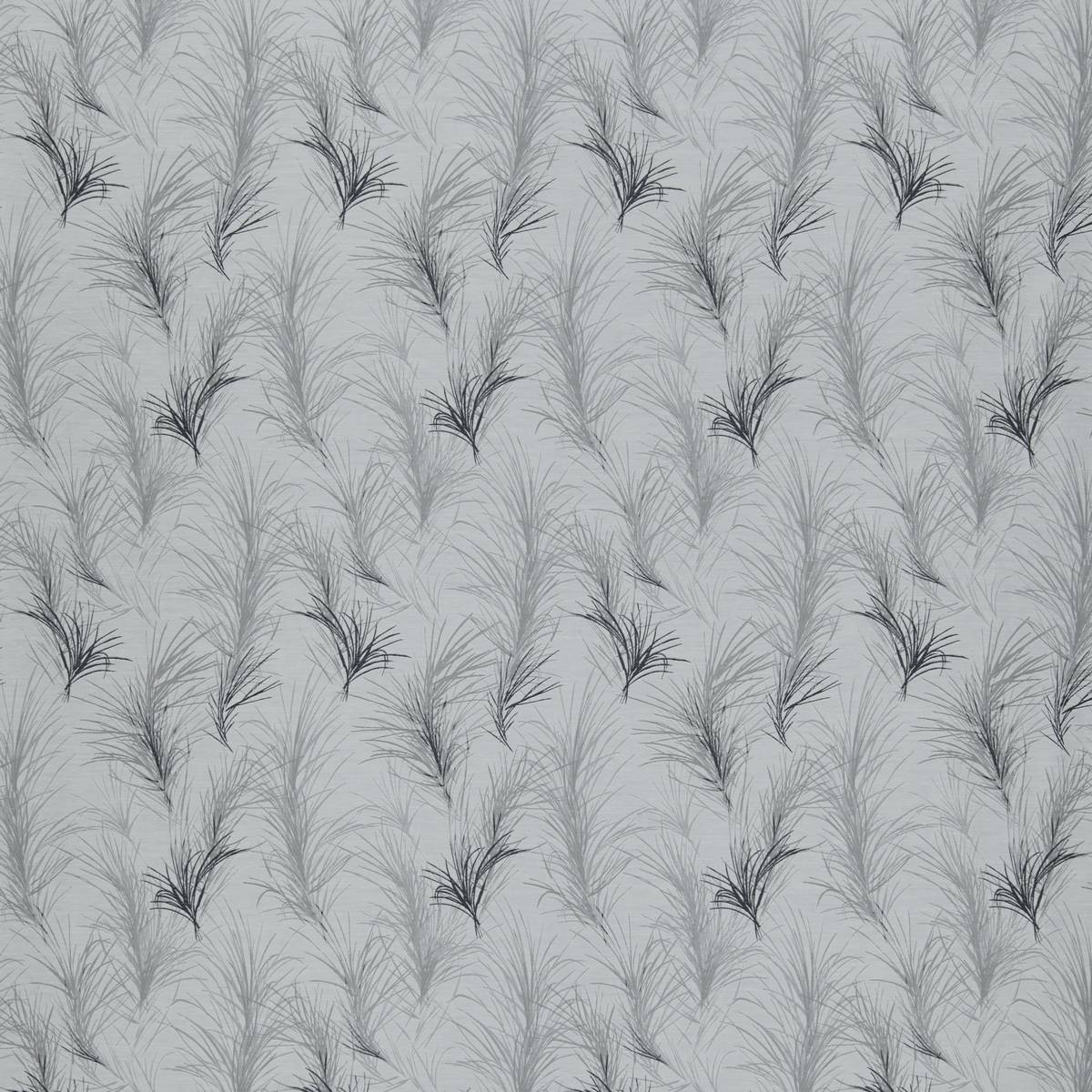 Feather Boa Graphite Fabric by iLiv