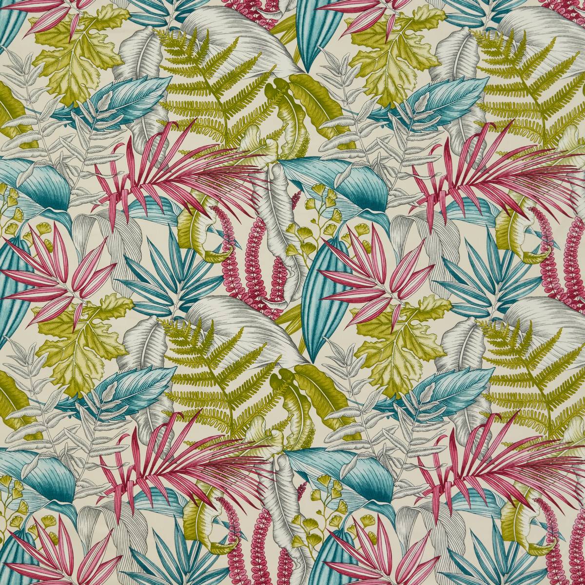 Maldives Begonia Fabric by iLiv