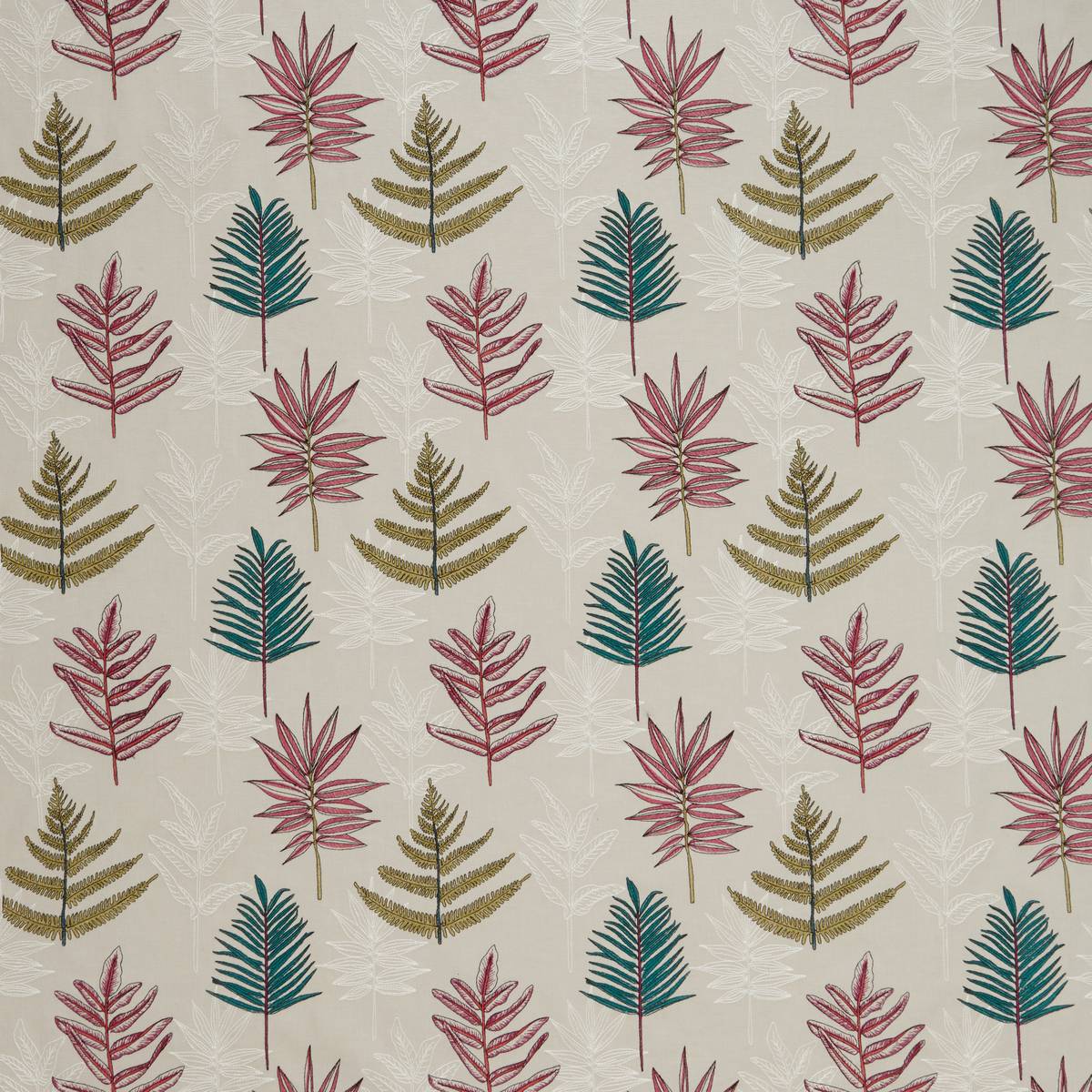 Seychelles Begonia Fabric by iLiv