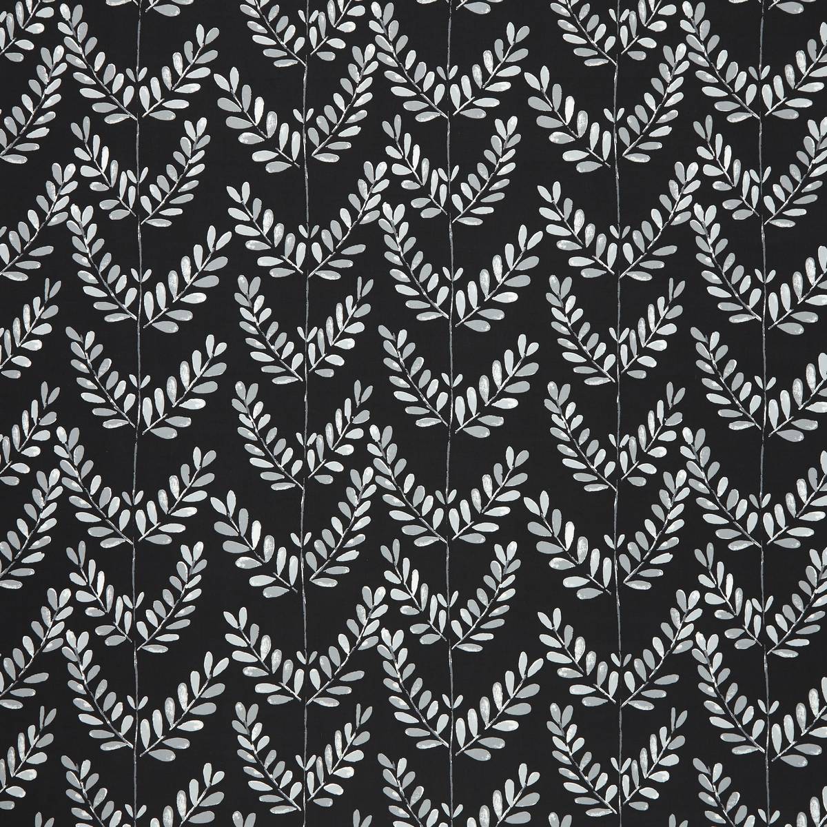 Scandi Sprig Noir Fabric by iLiv