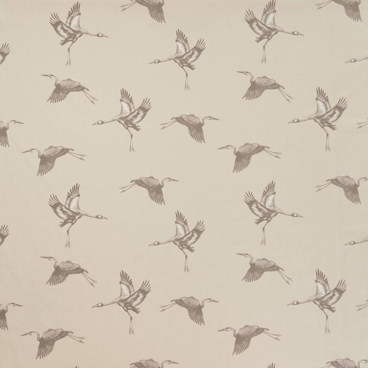 Cranes Pearl Fabric by iLiv